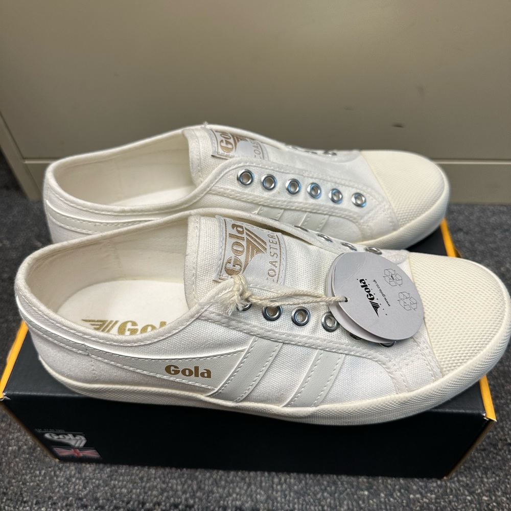 Brand new in box Gola slip on shoes